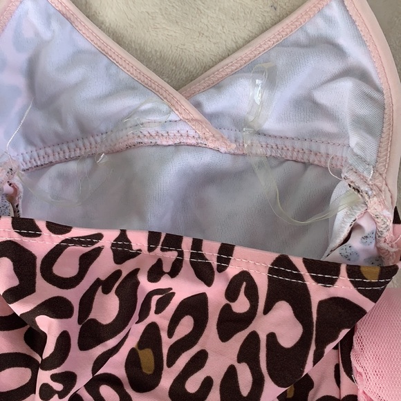 Koala Baby Pink Leopard Swimsuit 12M EUC 😍 - Picture 7 of 9